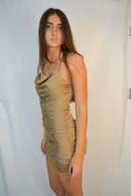 Load image into Gallery viewer, Ruched Pearl Embellished Dress
